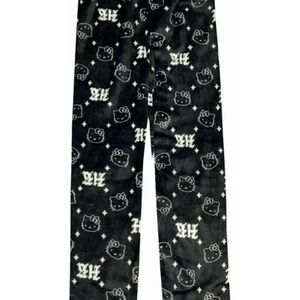 Hello Kitty Black and White Pajama Bottoms